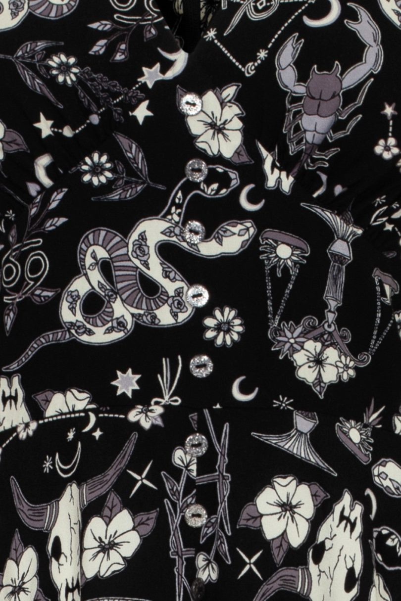 Star Sign Midi Dress  Shop now at Kitty Darling