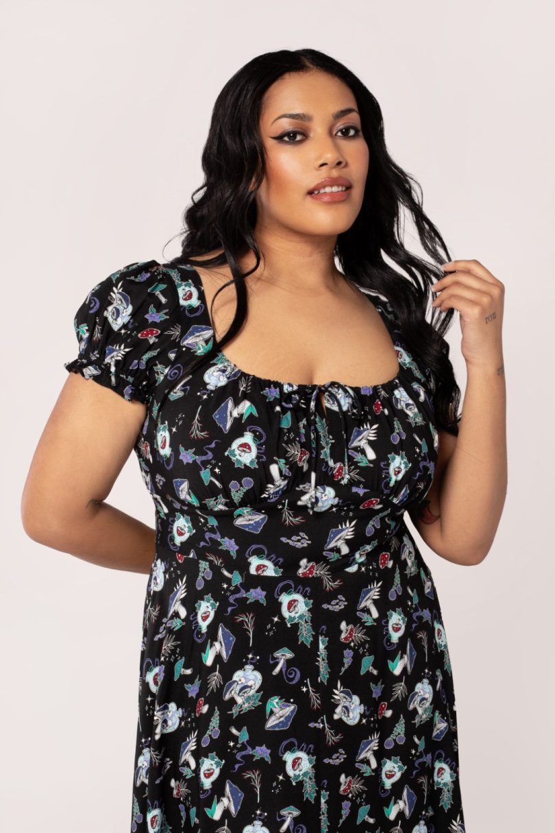 Amanita Midi Dress  Shop now at Kitty Darling