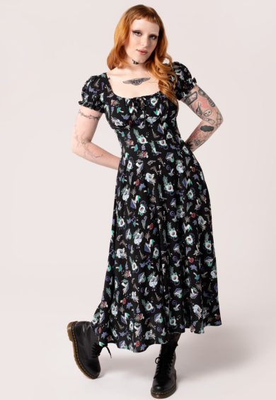 Amanita Midi Dress – Shop now at Kitty Darling