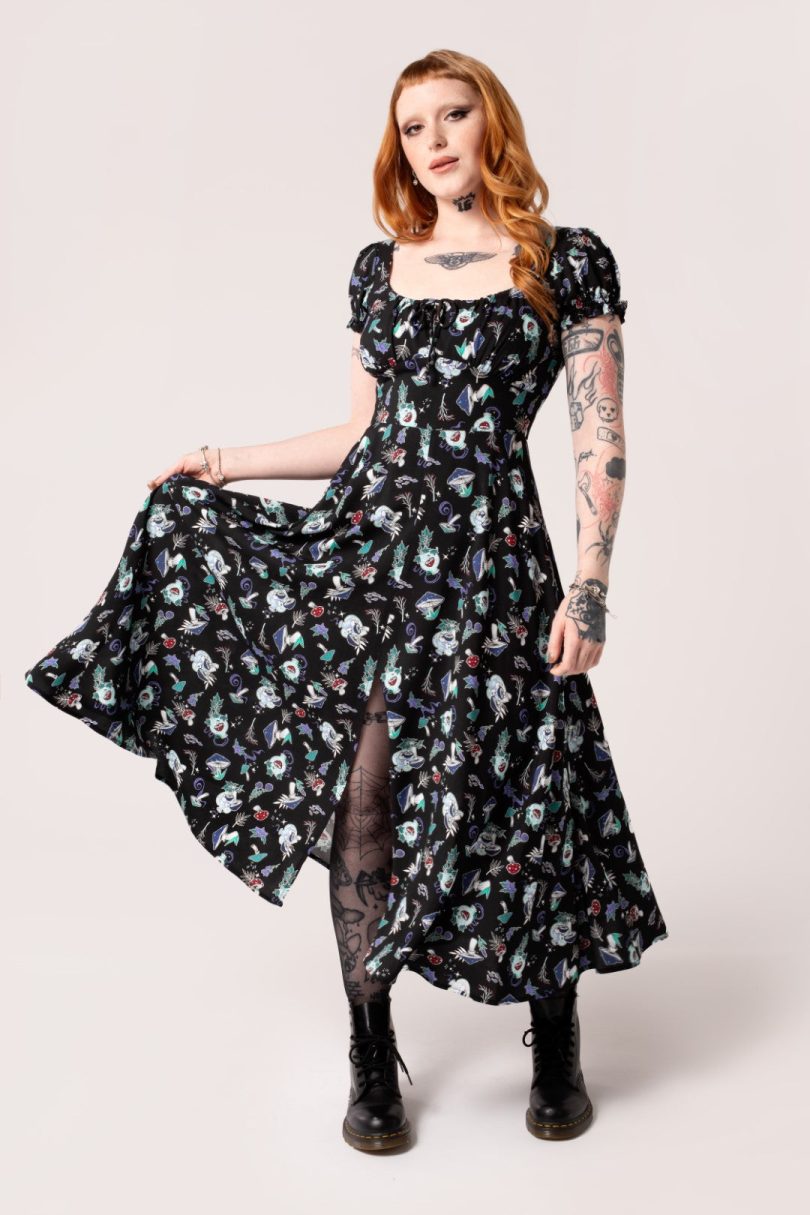 Amanita Midi Dress  Shop now at Kitty Darling