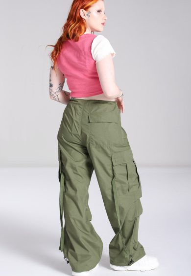 Nickel Trousers Green – Trousers | Kitty Darling