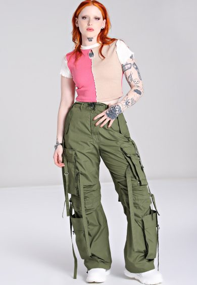 Octopus Trousers Green – Trousers | Kitty Darling