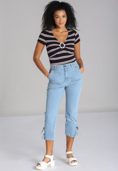 Kiralee Cropped Jeans – Shop now at Kitty Darling