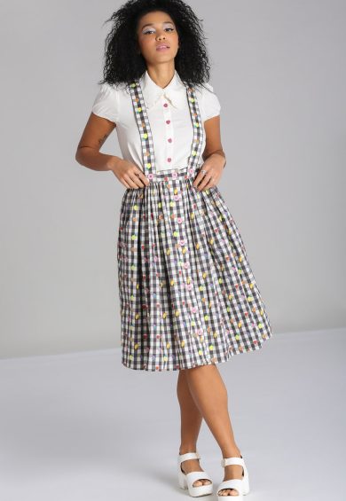 Fruitylou Pinafore Skirt – Shop now at Kitty Darling