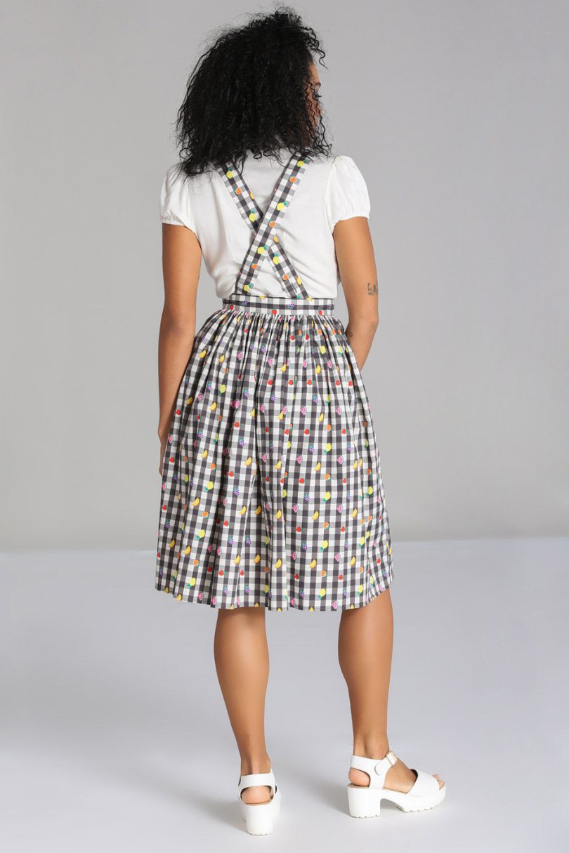 Fruitylou Pinafore Skirt  Shop now at Kitty Darling
