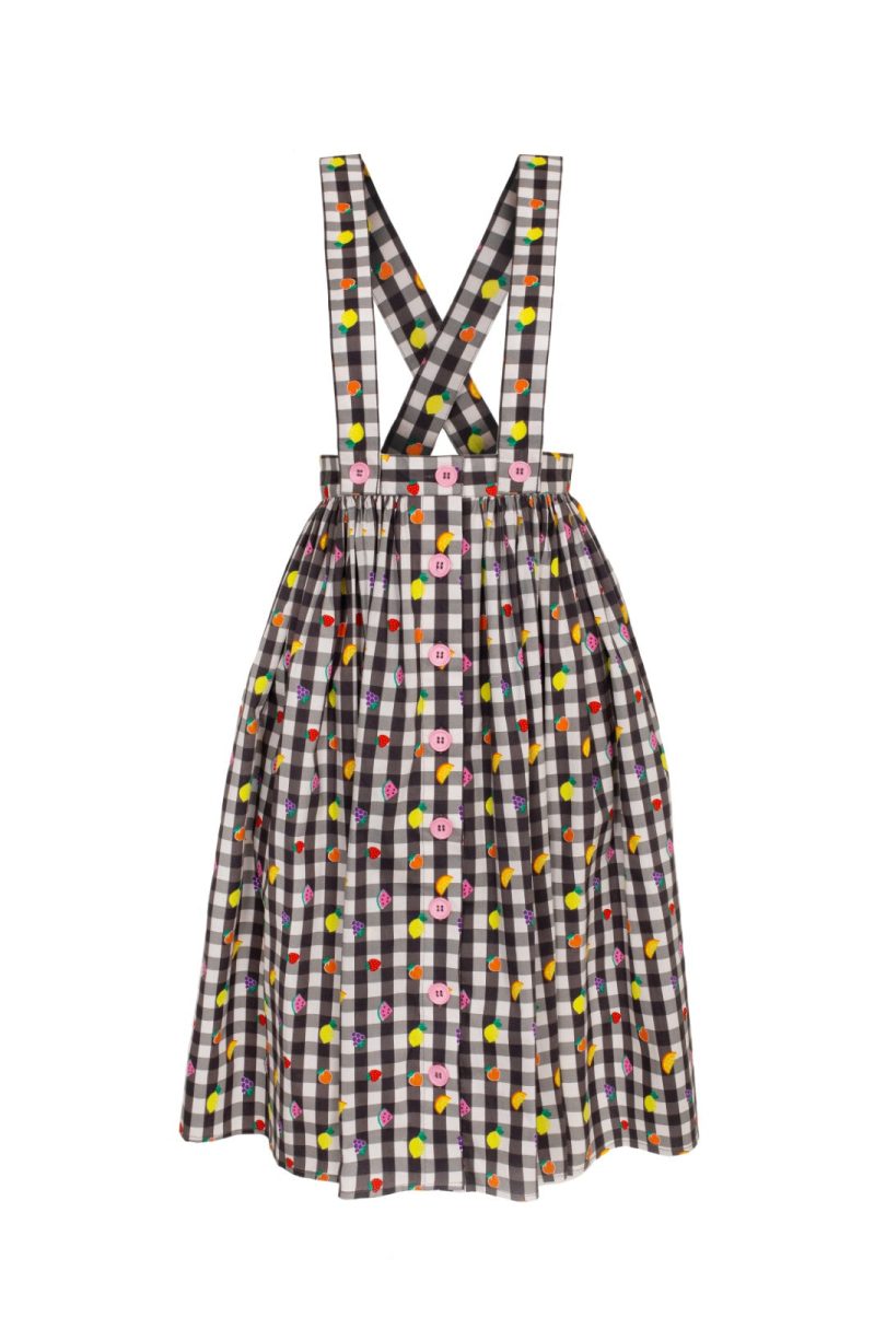 Fruitylou Pinafore Skirt  Shop now at Kitty Darling