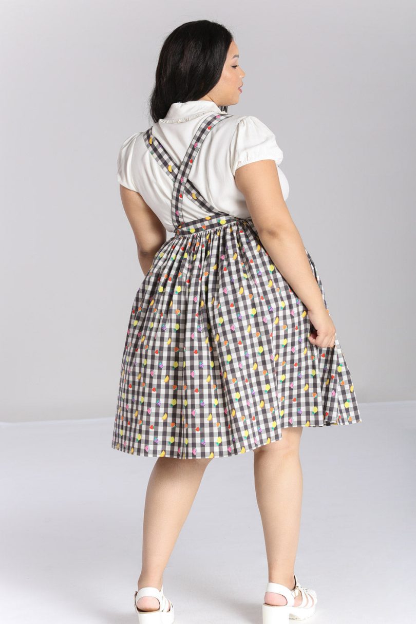 Fruitylou Pinafore Skirt  Shop now at Kitty Darling