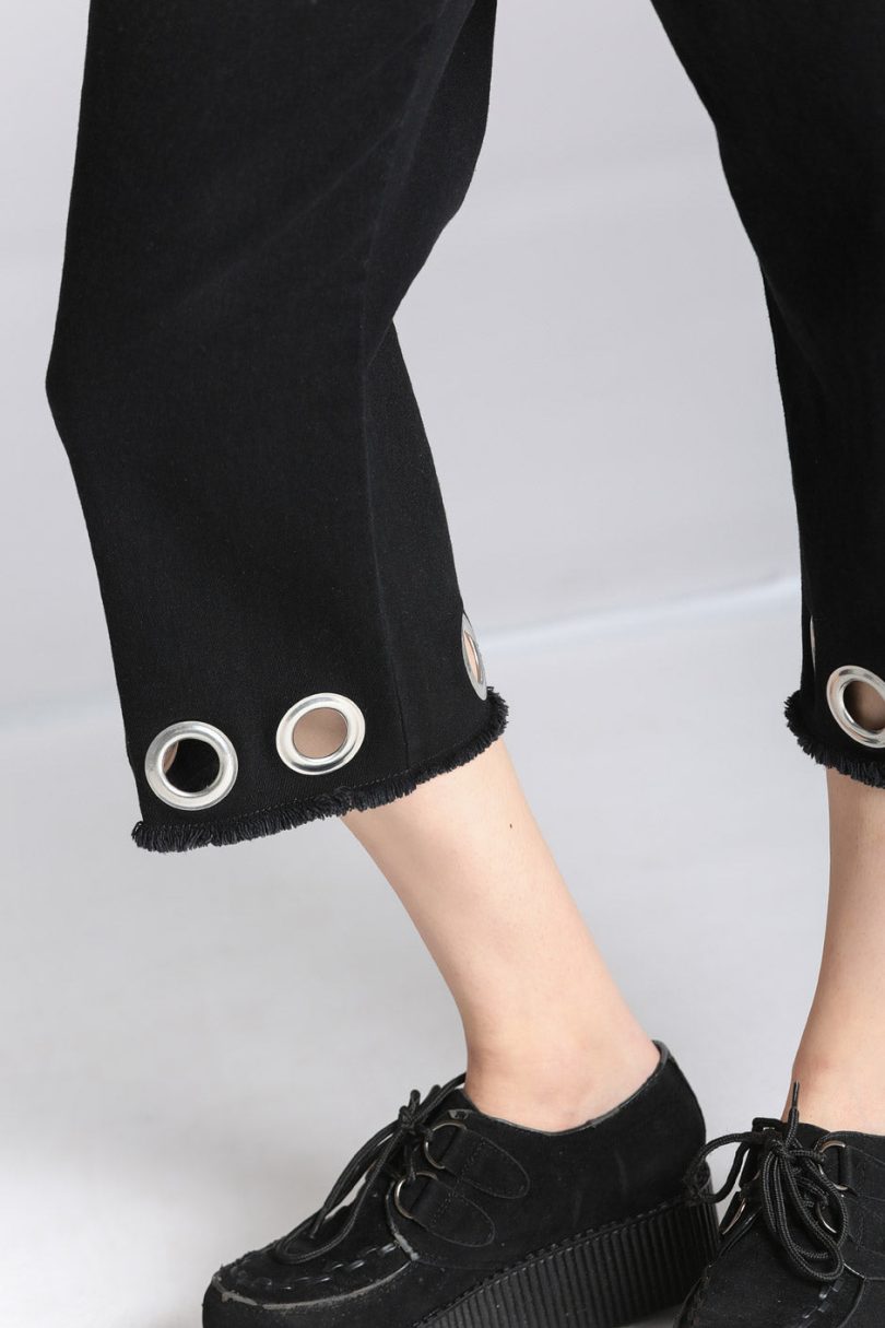 Destroya Cropped Jeans  Shop now at Kitty Darling