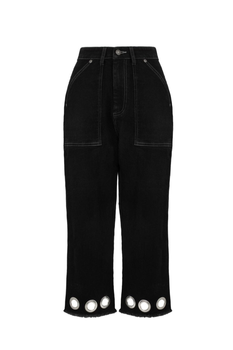 Destroya Cropped Jeans  Shop now at Kitty Darling