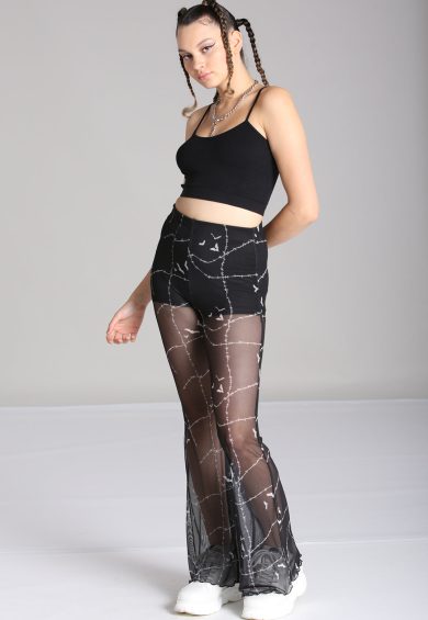 Stitches Mesh Trousers – Shop now at Kitty Darling