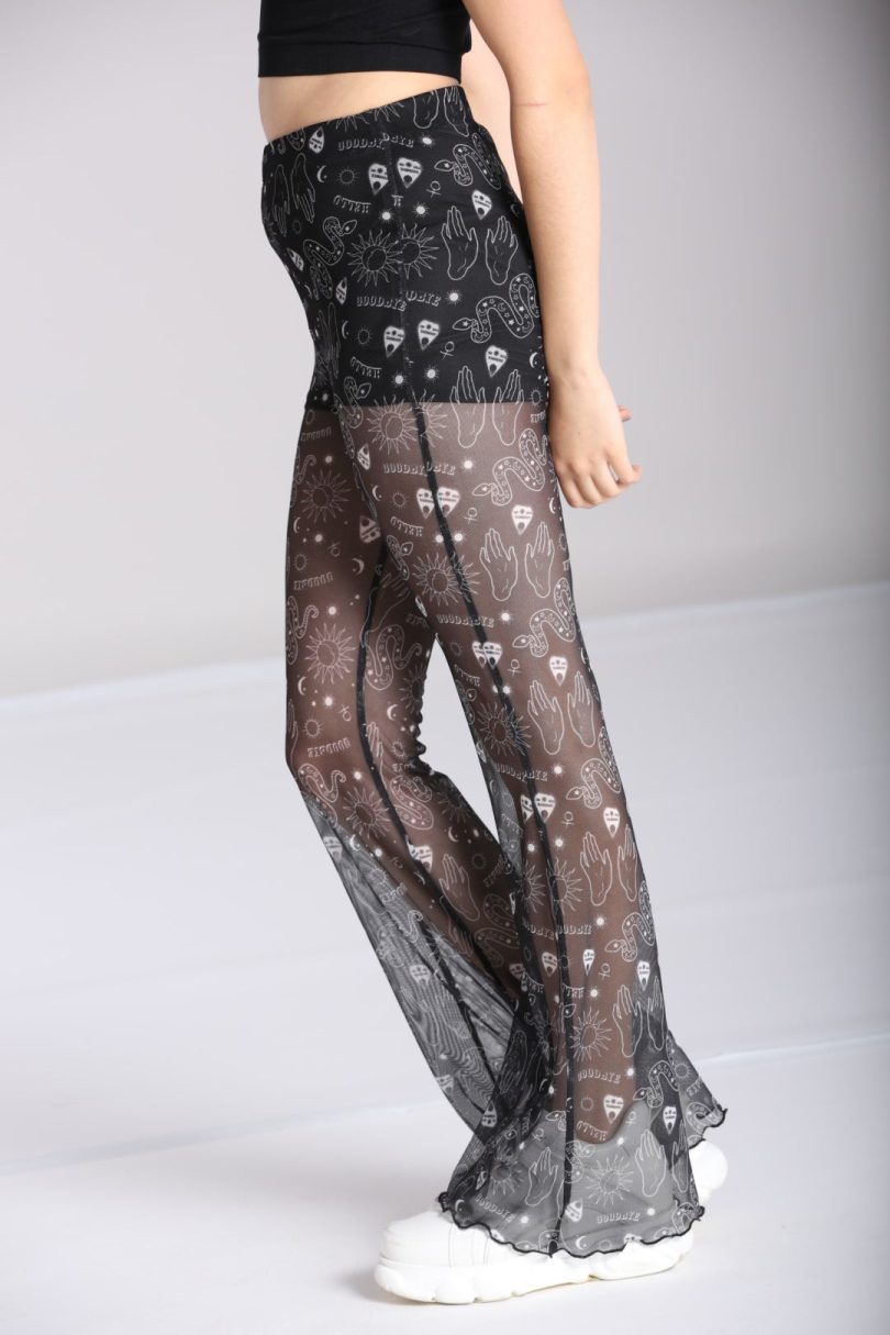 Hello Goodbye Mesh Trousers  Shop now at Kitty Darling