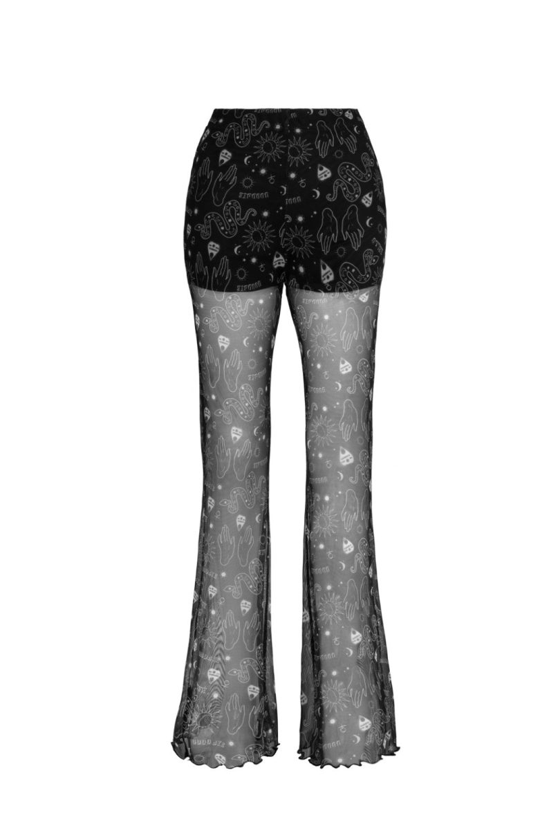 Hello Goodbye Mesh Trousers  Shop now at Kitty Darling
