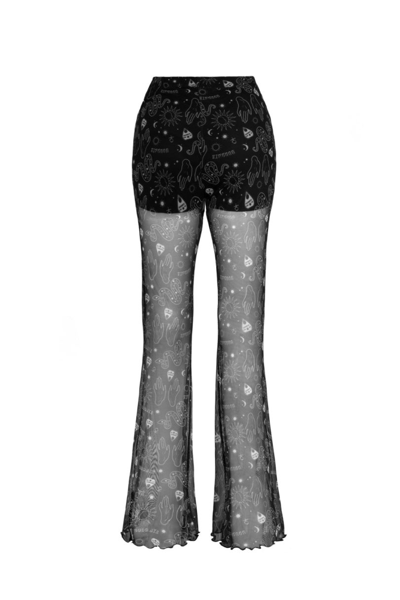 Hello Goodbye Mesh Trousers  Shop now at Kitty Darling