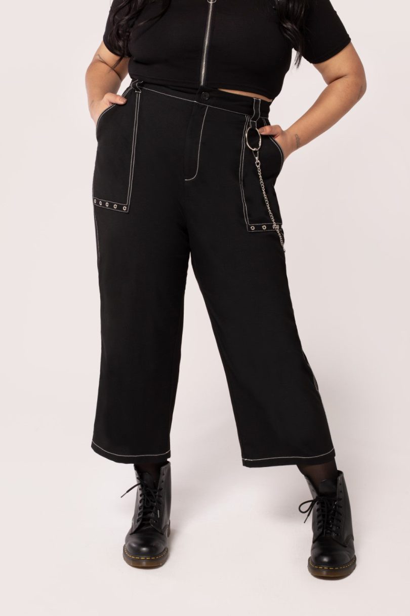 Obsidian Trousers  Shop now at Kitty Darling