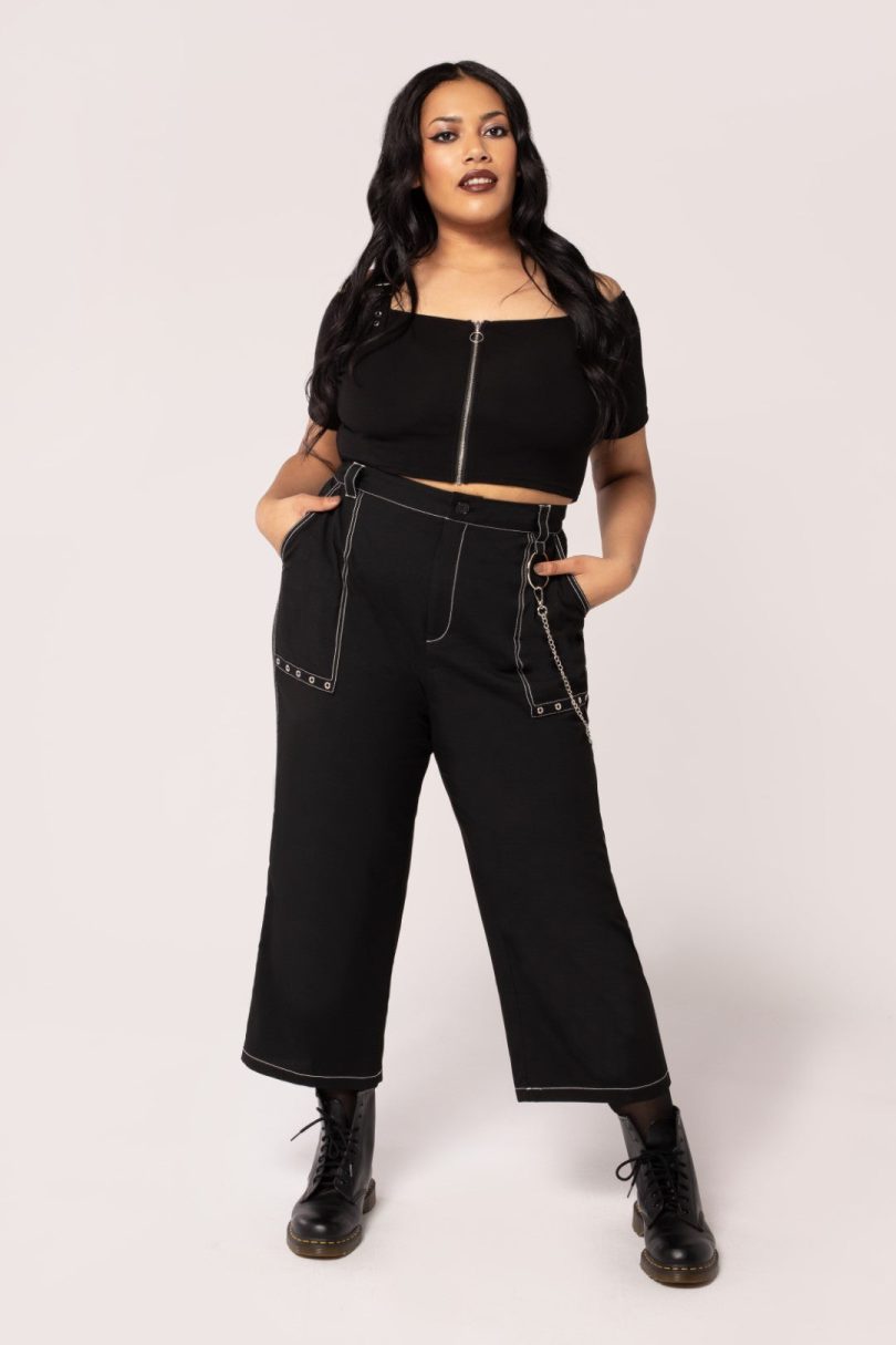 Obsidian Trousers  Shop now at Kitty Darling