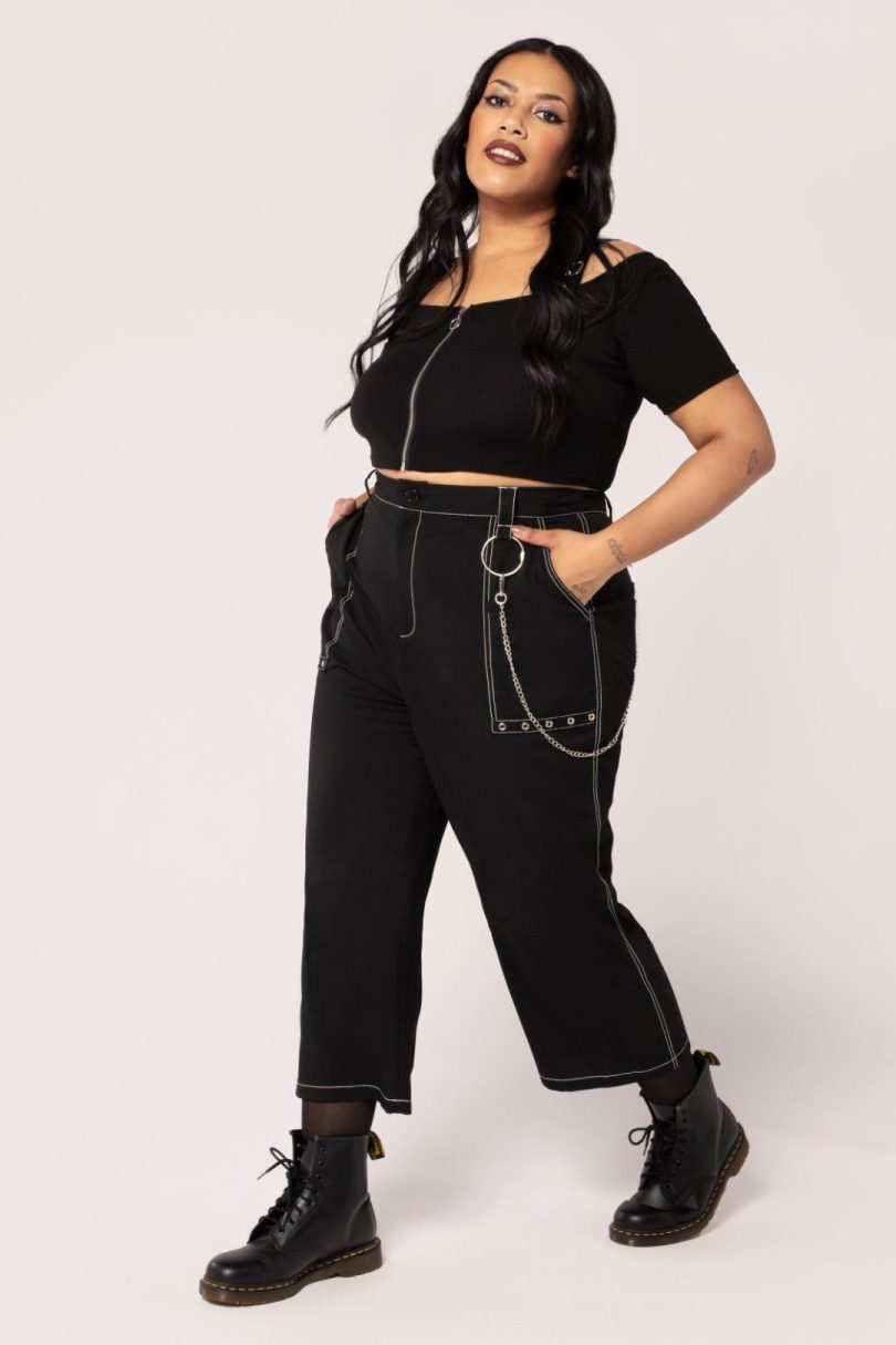 Obsidian Trousers  Shop now at Kitty Darling