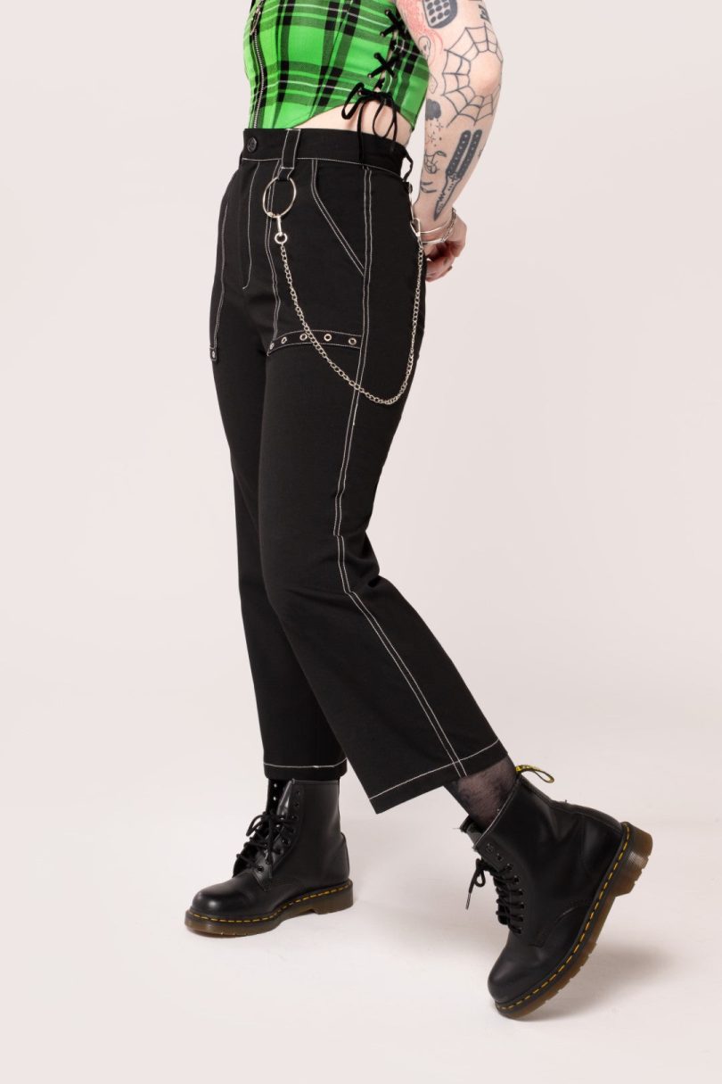 Obsidian Trousers  Shop now at Kitty Darling