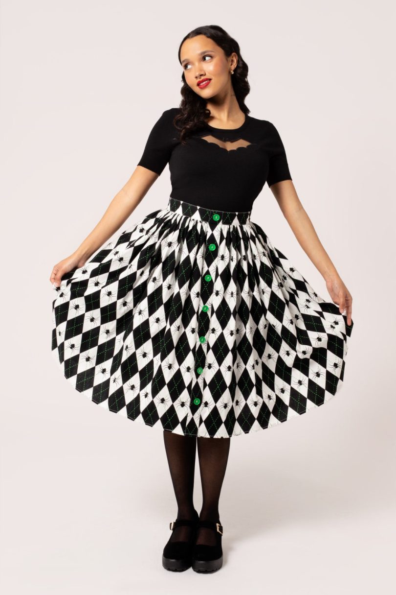 Regina Skirt  Shop now at Kitty Darling