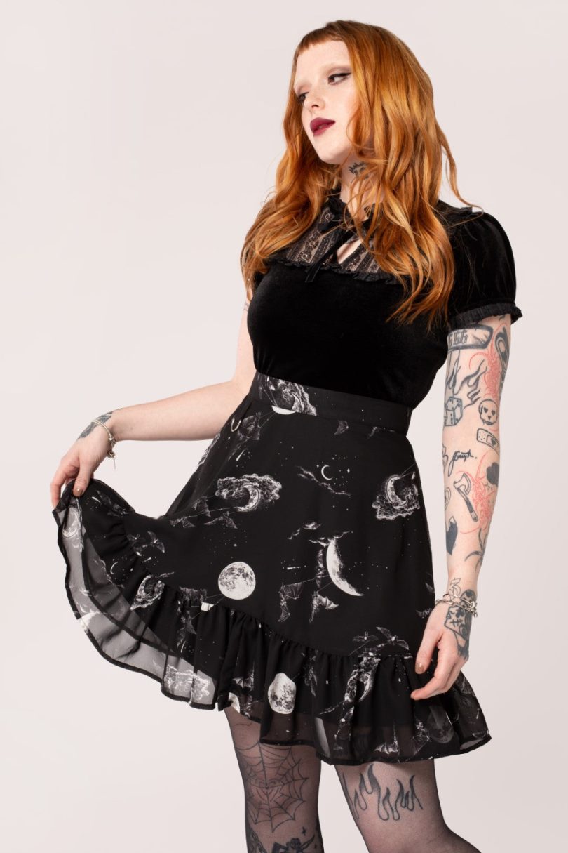 Over The Moon Skirt  Shop now at Kitty Darling