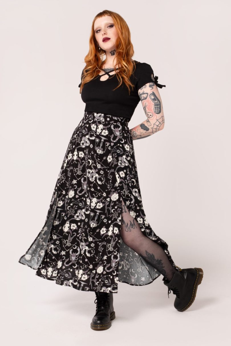 Star Sign Skirt  Shop now at Kitty Darling