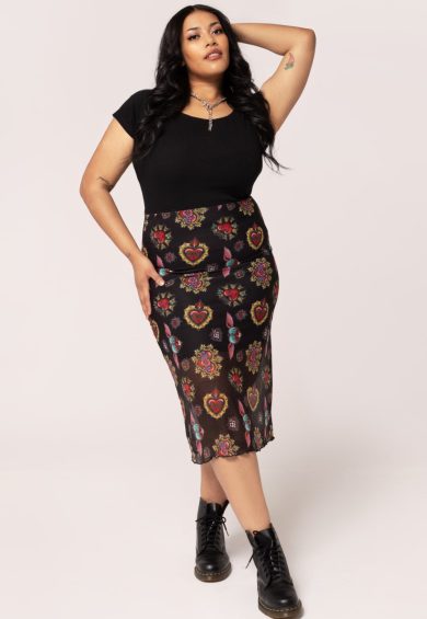 Amias Mesh Skirt – Shop now at Kitty Darling