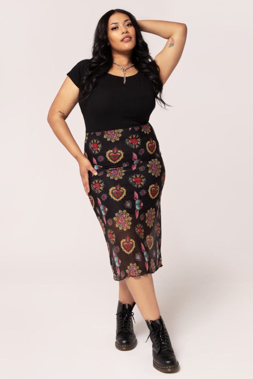 Amias Mesh Skirt – Shop now at Kitty Darling