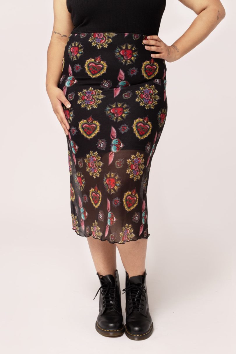 Amias Mesh Skirt  Shop now at Kitty Darling