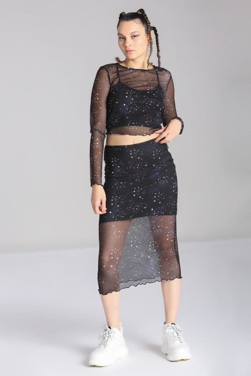 Zodiac Mesh Skirt  Shop now at Kitty Darling