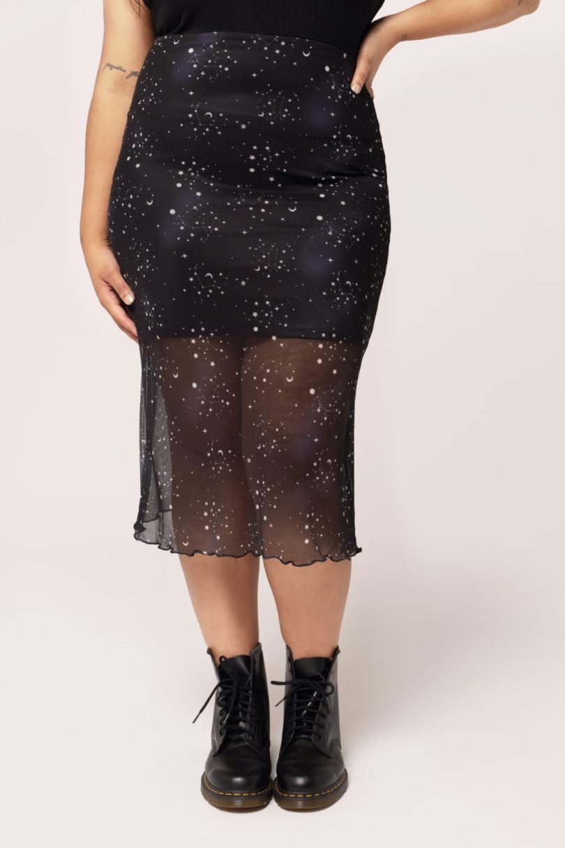 Zodiac Mesh Skirt – Shop now at Kitty Darling