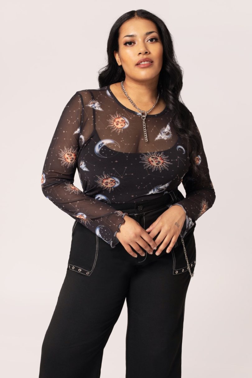 Solaris Mesh Top  Shop now at Kitty Darling