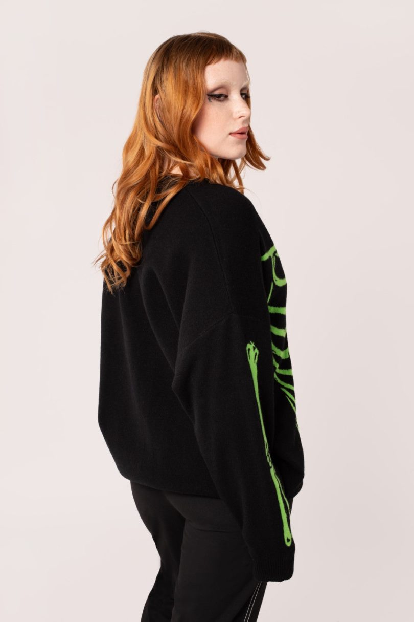 Skeleton Cardigan  Shop now at Kitty Darling