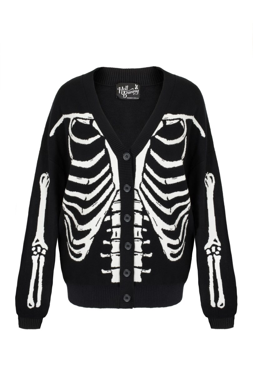Skeleton Cardigan  Shop now at Kitty Darling