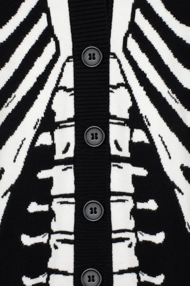 Skeleton Cardigan  Shop now at Kitty Darling