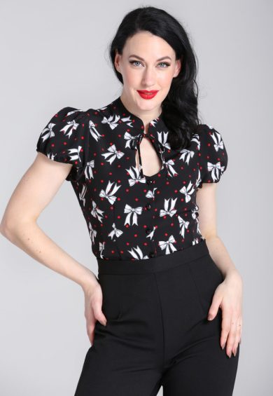 Bobbie Blouse – Shop now at Kitty Darling