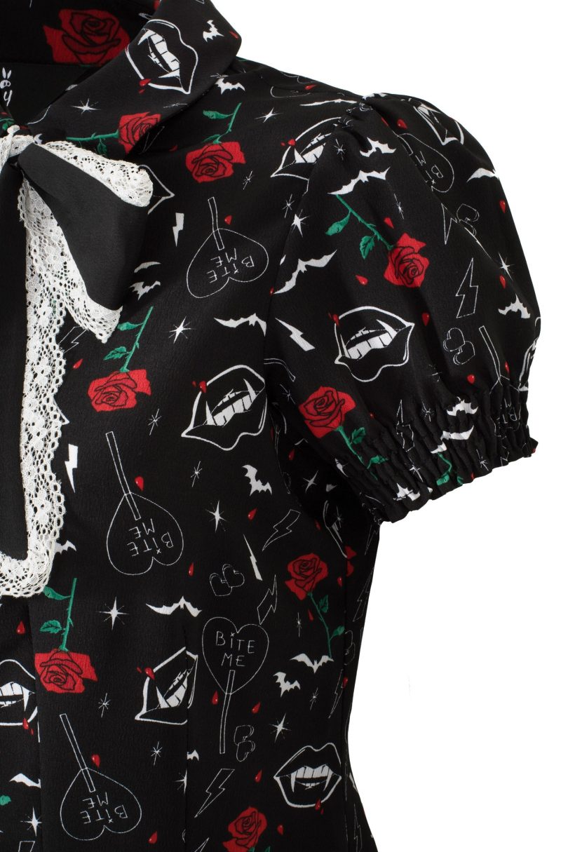 Lilith Blouse  Shop now at Kitty Darling