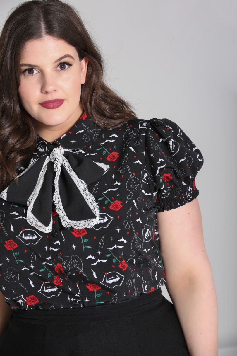 Lilith Blouse  Shop now at Kitty Darling