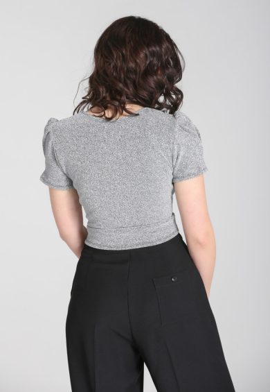 Loco-Motion Top Silver – Uncategorised | Kitty Darling