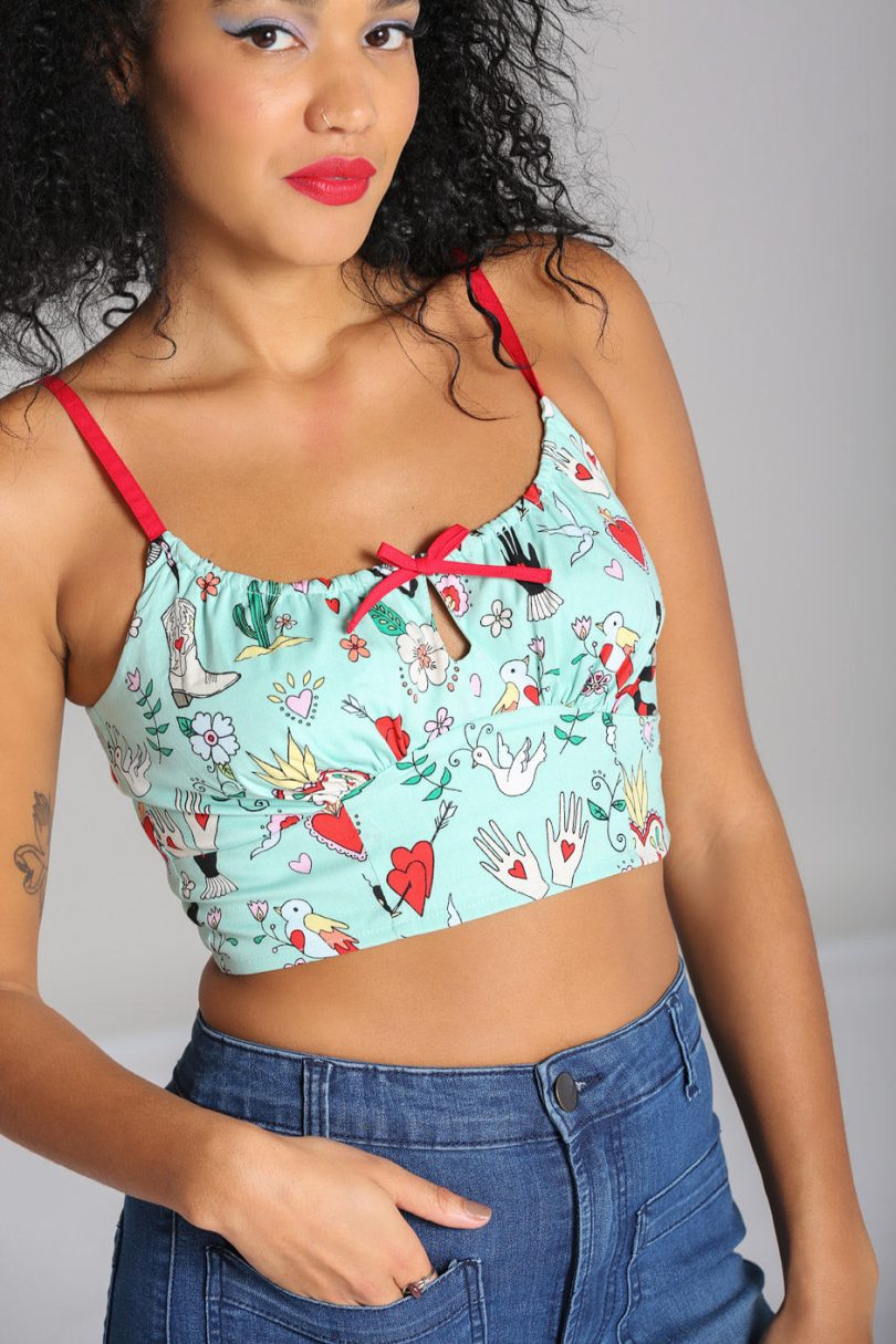 Tijuana Top  Shop now at Kitty Darling