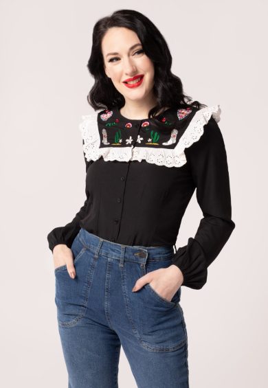 Tessie Blouse – Shirts and Blouses | Kitty Darling