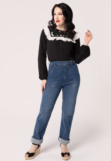 Tessie Blouse – Shop now at Kitty Darling