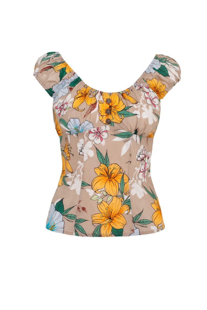 Pattaya Top  Shop now at Kitty Darling