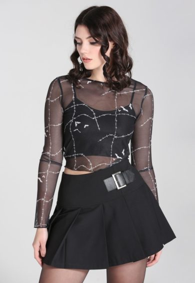 Stitches Mesh Top – Shop now at Kitty Darling