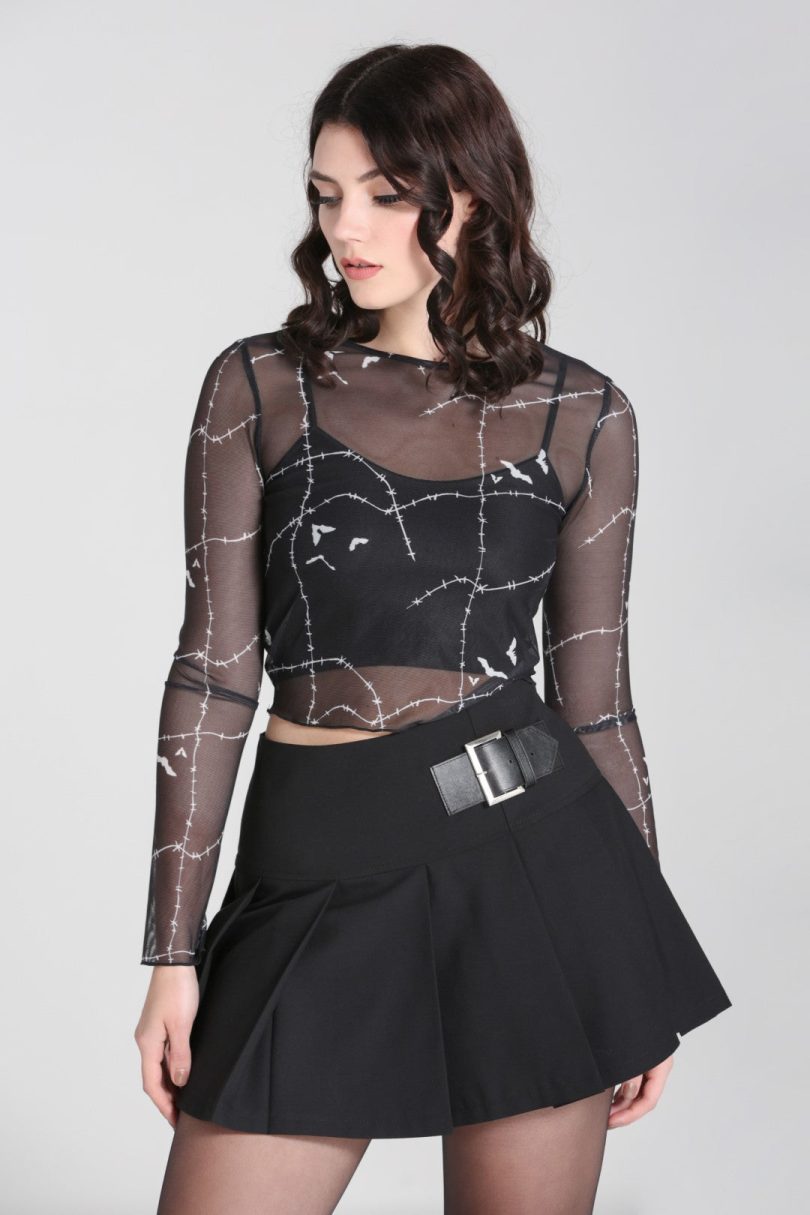 Stitches Mesh Top – Shop now at Kitty Darling