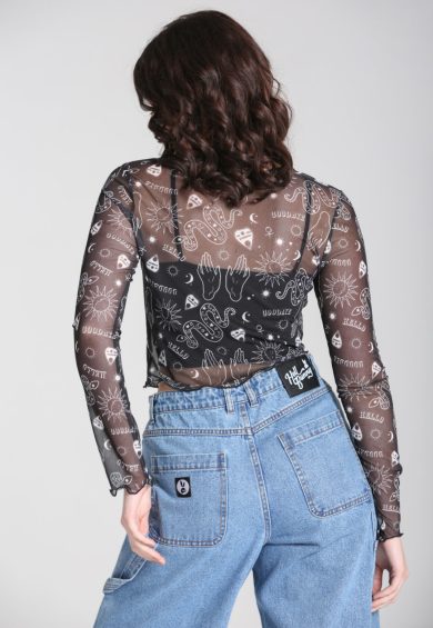 Hello Goodbye Mesh Top – Uncategorised | Kitty Darling