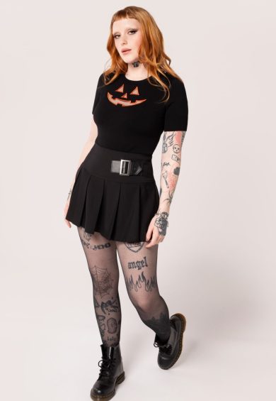 Jack-O-Lantern Top – Uncategorised | Kitty Darling
