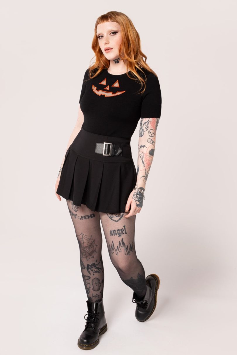 Jack-O-Lantern Top  Shop now at Kitty Darling