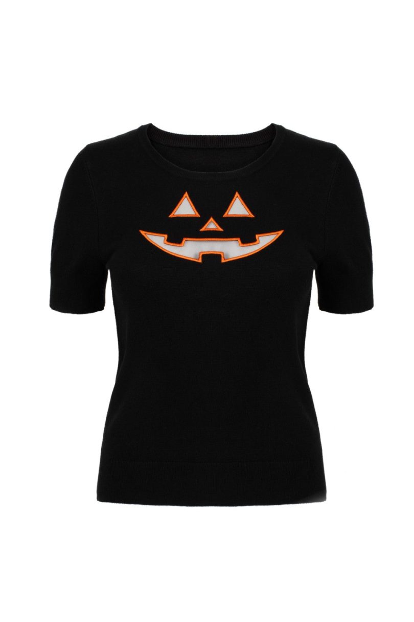 Jack-O-Lantern Top  Shop now at Kitty Darling