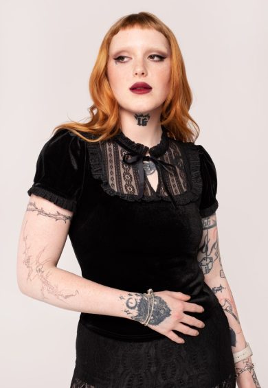 Mourning Top – Shop now at Kitty Darling
