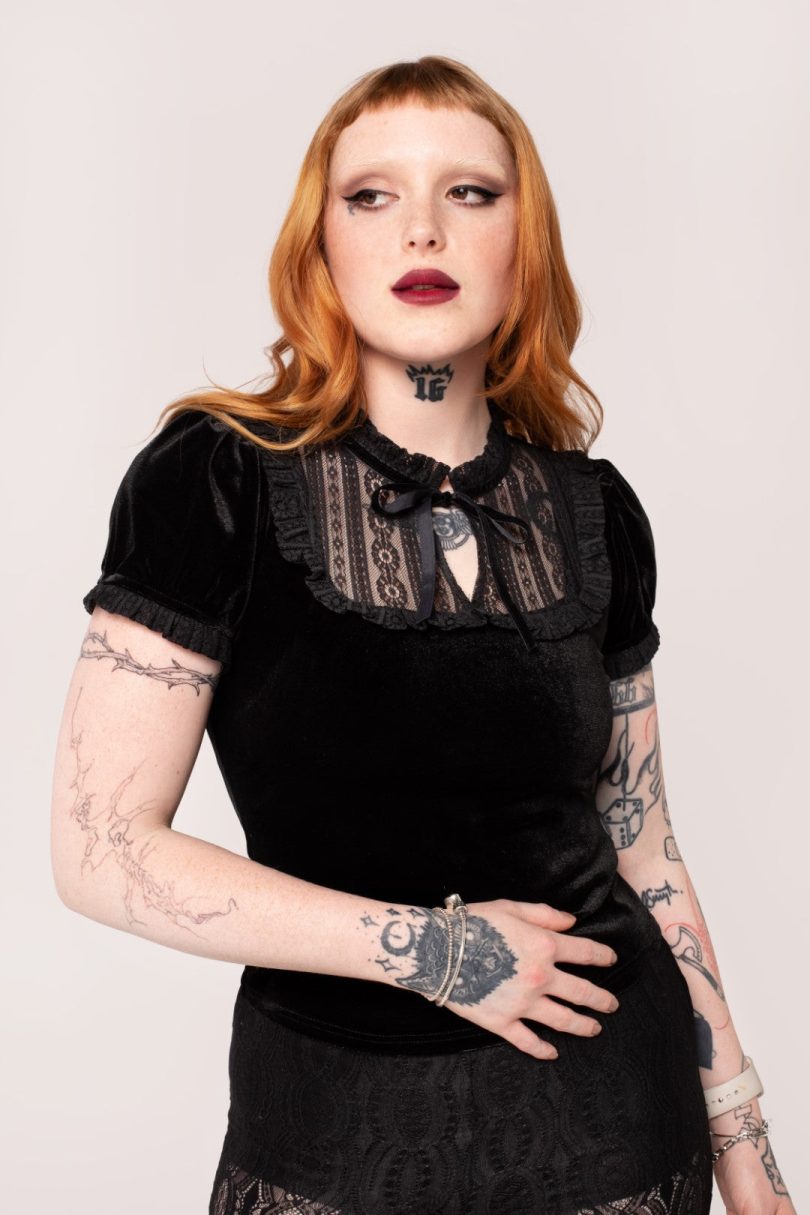 Mourning Top – Shop now at Kitty Darling