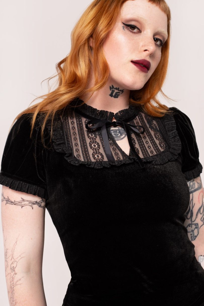 Mourning Top  Shop now at Kitty Darling